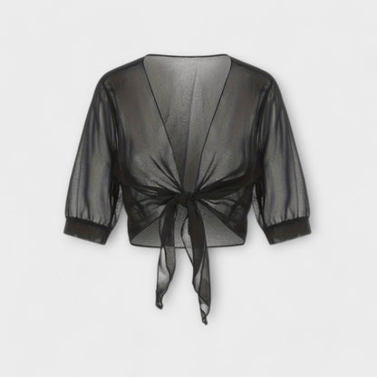 Olivia - Bluse mit offenem Vorderteil