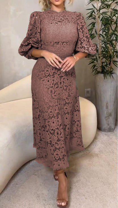 LunaBloom™ Spitzenlaterne Kleid