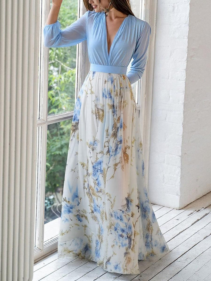 Tessa™ Langarmkleid mit Blumenmuster
