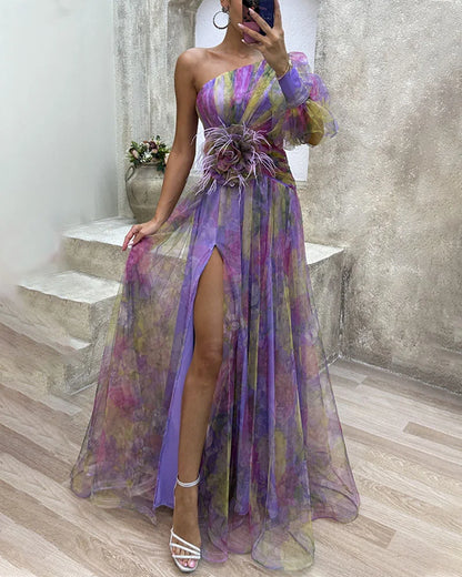 Ava | Elegantes Split-Kleid