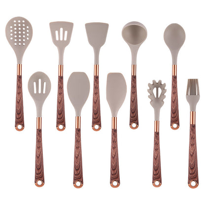 Set mit 10 langlebigen Küchenutensilien