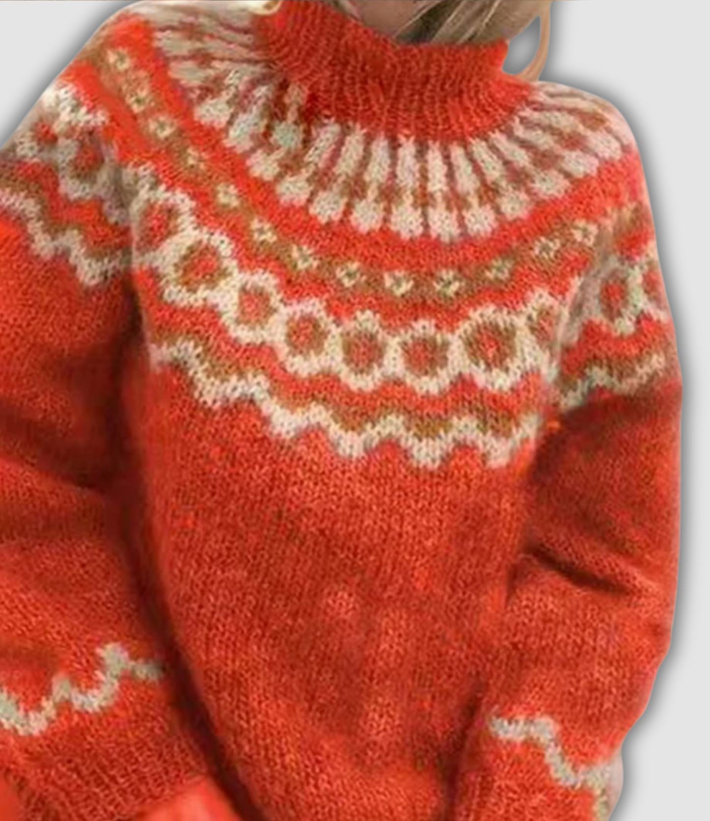 VIOLETTA I GEMÜTLICHER ROLLKRAGENPULLOVER