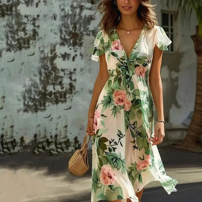 Tilly Komfort Wickelkleid