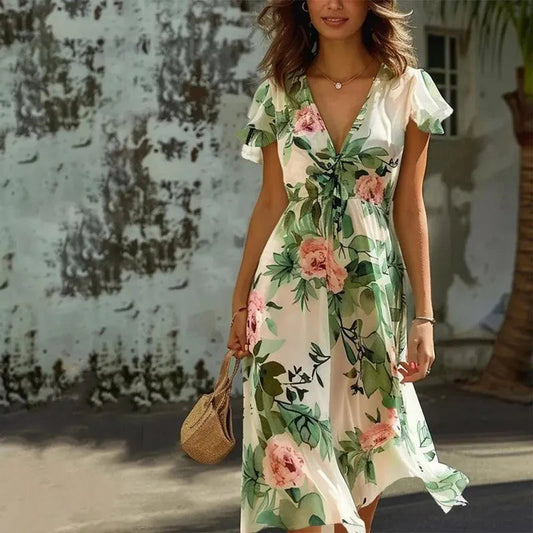 Tilly Komfort Wickelkleid
