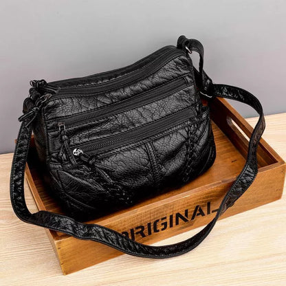 Ava | Weiche Lederhandtasche