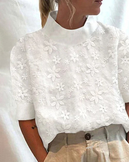 SABINE I KLASSISCHE BLUMENBLUSE
