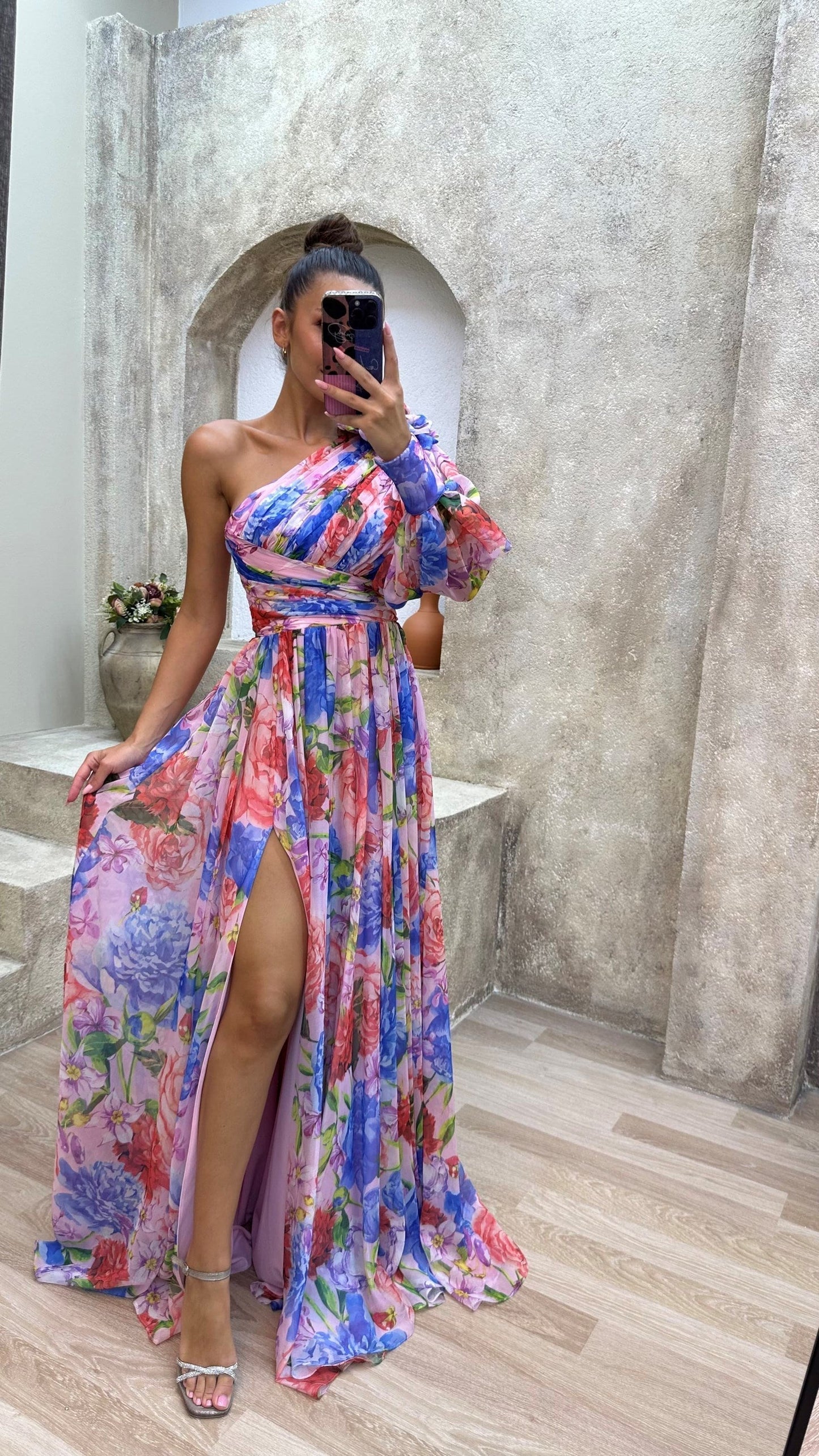 Mckenzie | Atemberaubendes Fließendes Kleid