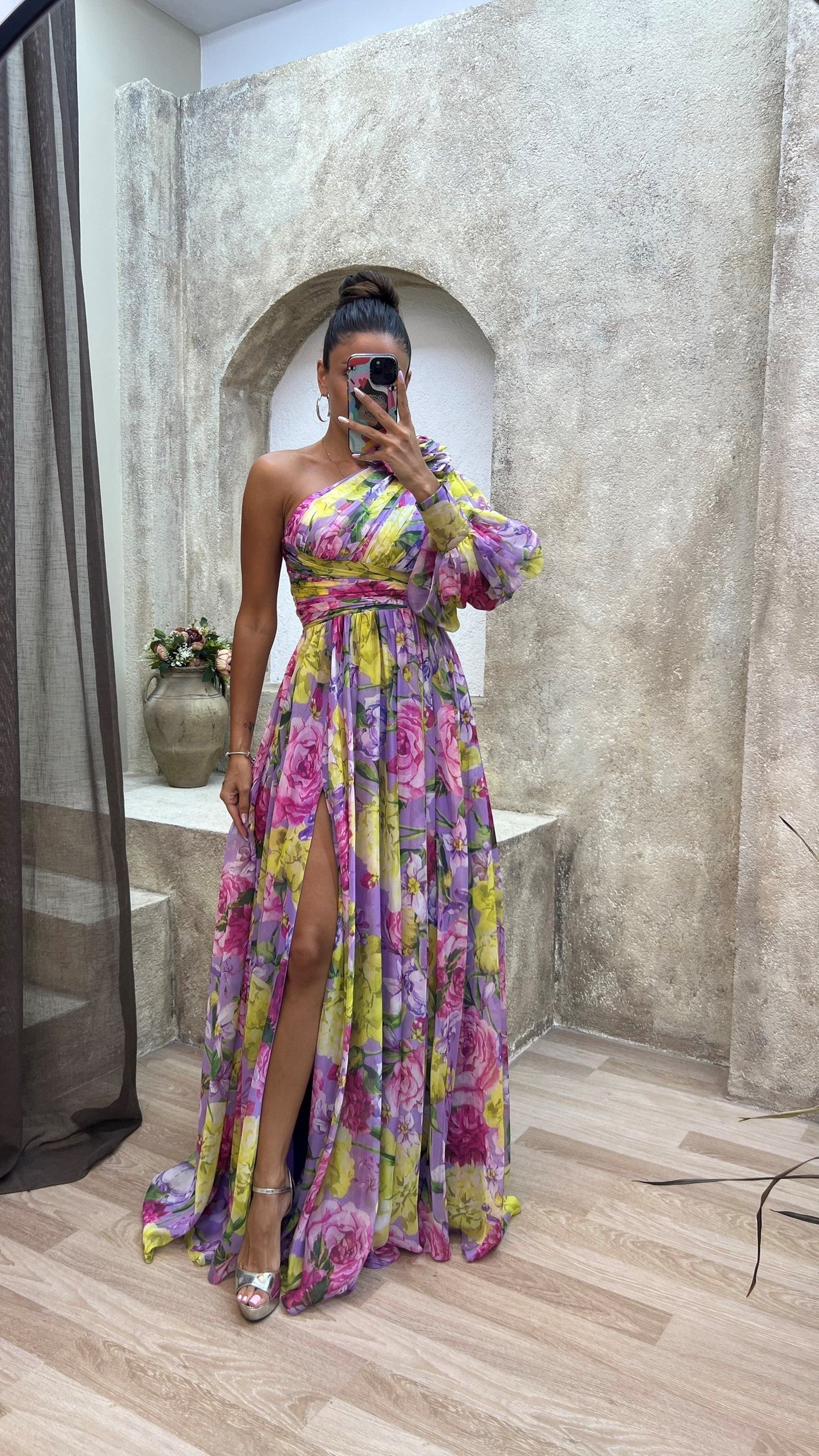 Mckenzie | Atemberaubendes Fließendes Kleid