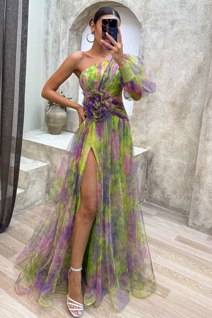 Ava | Elegantes Split-Kleid