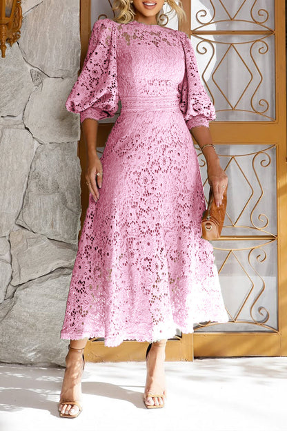 LunaBloom™ Spitzenlaterne Kleid