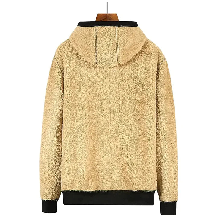 Arie – Winterjacke für Männer mit Kapuze und Fellkragen