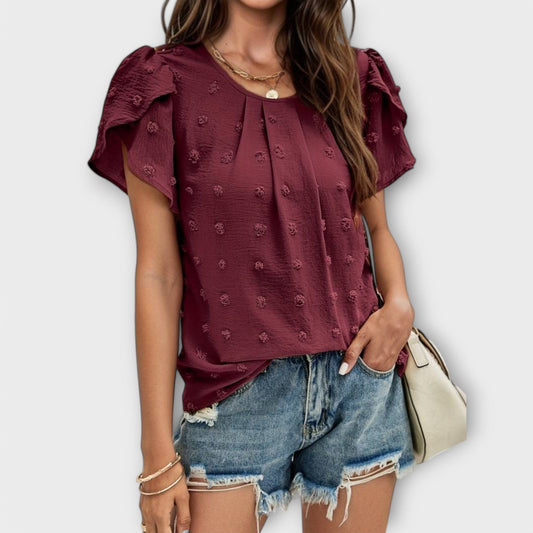 Charlotte - Die Perfekte Polka Dot Bluse