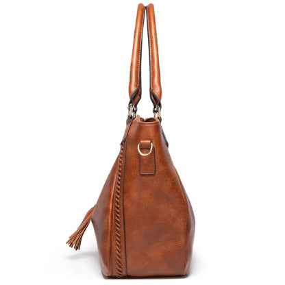 Nela | Damen Lederhandtasche