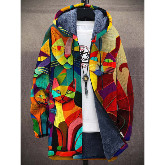Elandra | Luxuriöser, kunstinspirierten Cardigan