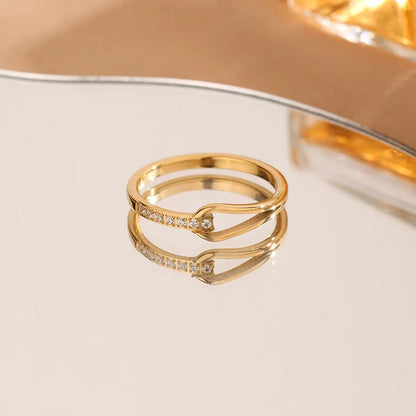 Odette™ | Geometrischer Diamantring