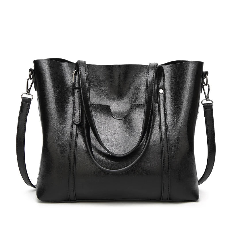 Kelley | Luxuriöse Lederhandtasche