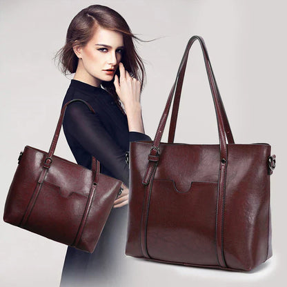 Kelley | Luxuriöse Lederhandtasche