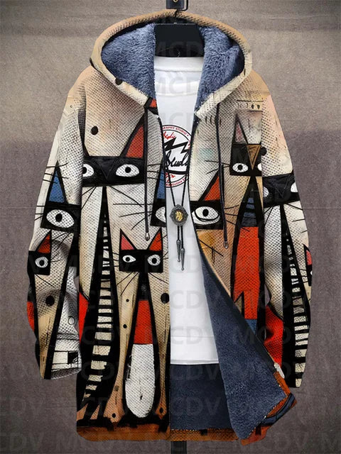 Kiara | Luxuriöser, kunstinspirierten Cardigan
