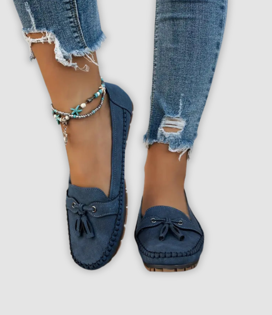 ANGEL I KLASSISCHE WILDLEDER LOAFER MIT QUASTENDETAIL