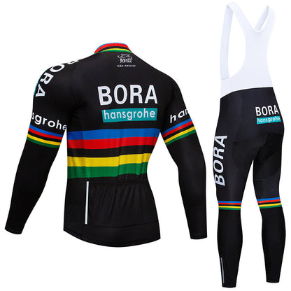Bora - Langärmliges Radtrikot Professionelles Set