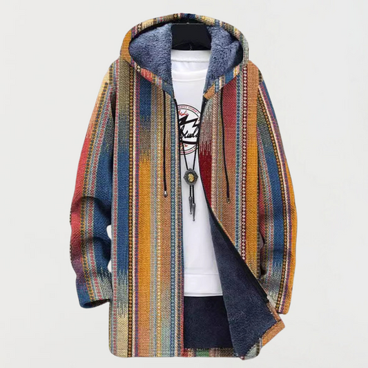 Livia | Gestreifter Muster-Hoodie