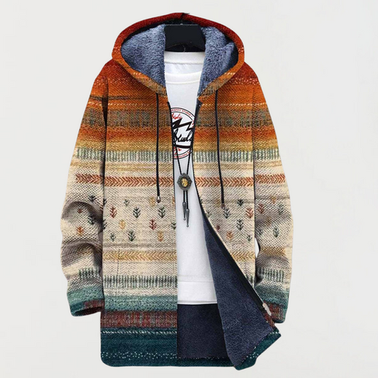 Ava | Herbststreifen Hoodie
