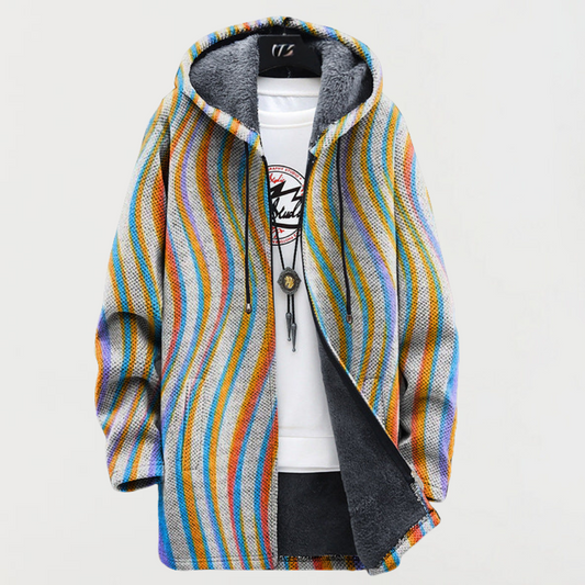 Maya | Wirbelstreifen-Hoodie