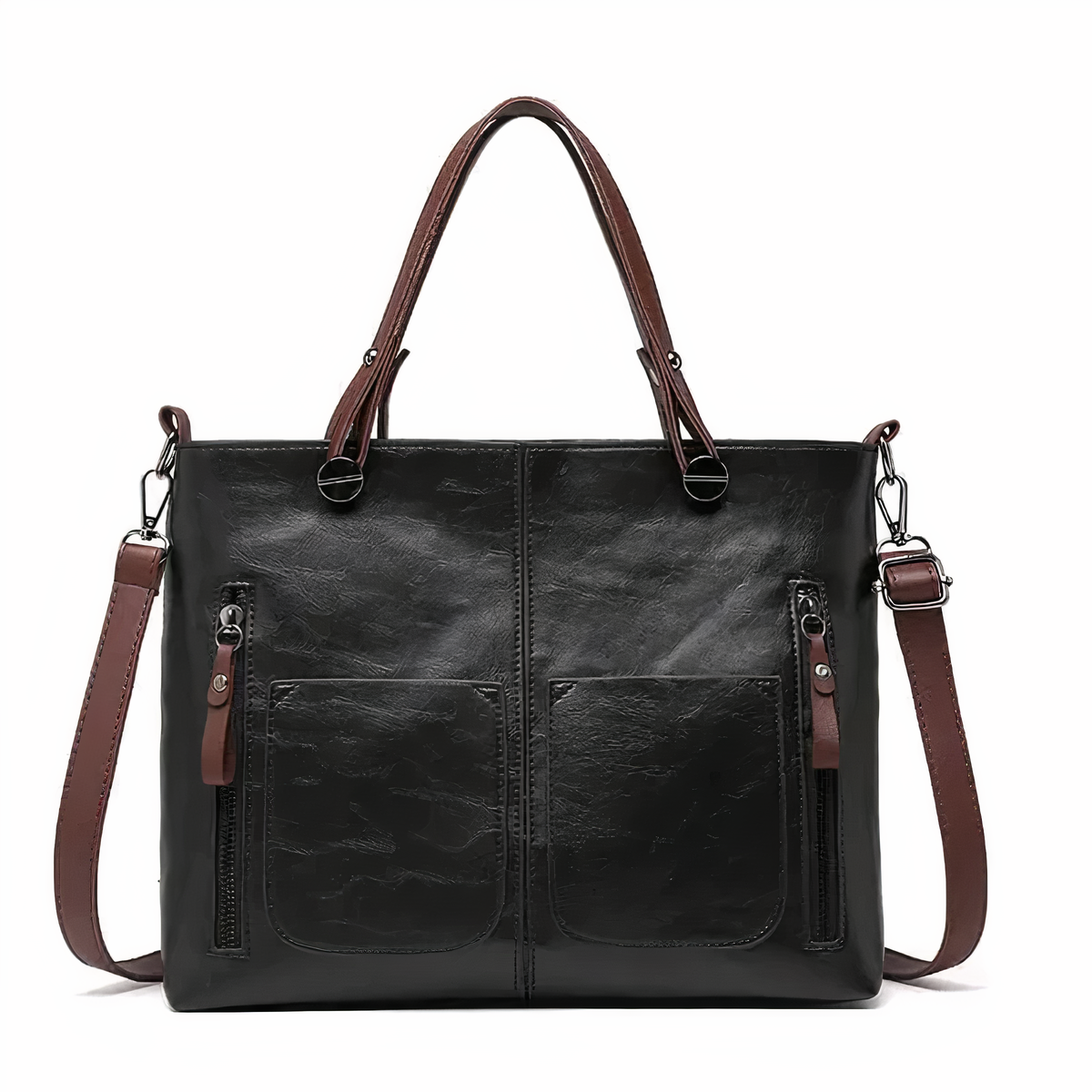 Rosy | Stilvolle Lederhandtasche