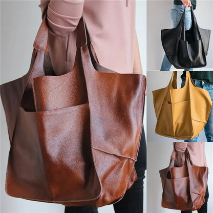 Laura | Vintage Lederhandtasche