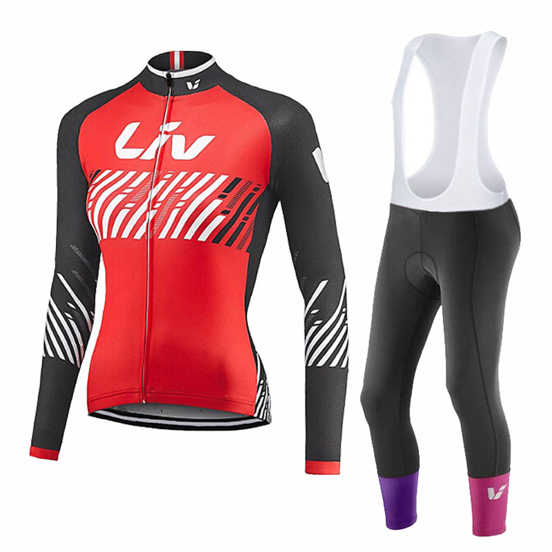LIV V2 - PRO DAMEN WINTERFAHRRADSET MIT BIBS