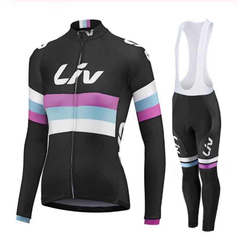 LIV V2 - PRO DAMEN WINTERFAHRRADSET MIT BIBS