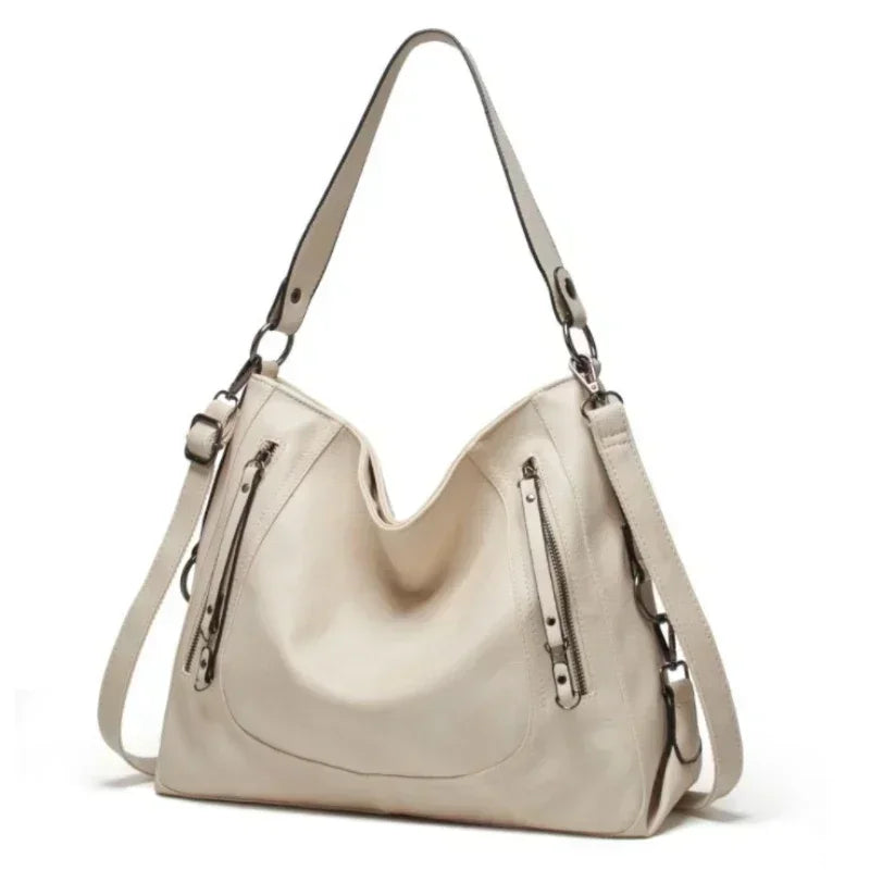 Sophia | Lässige Lederhandtasche