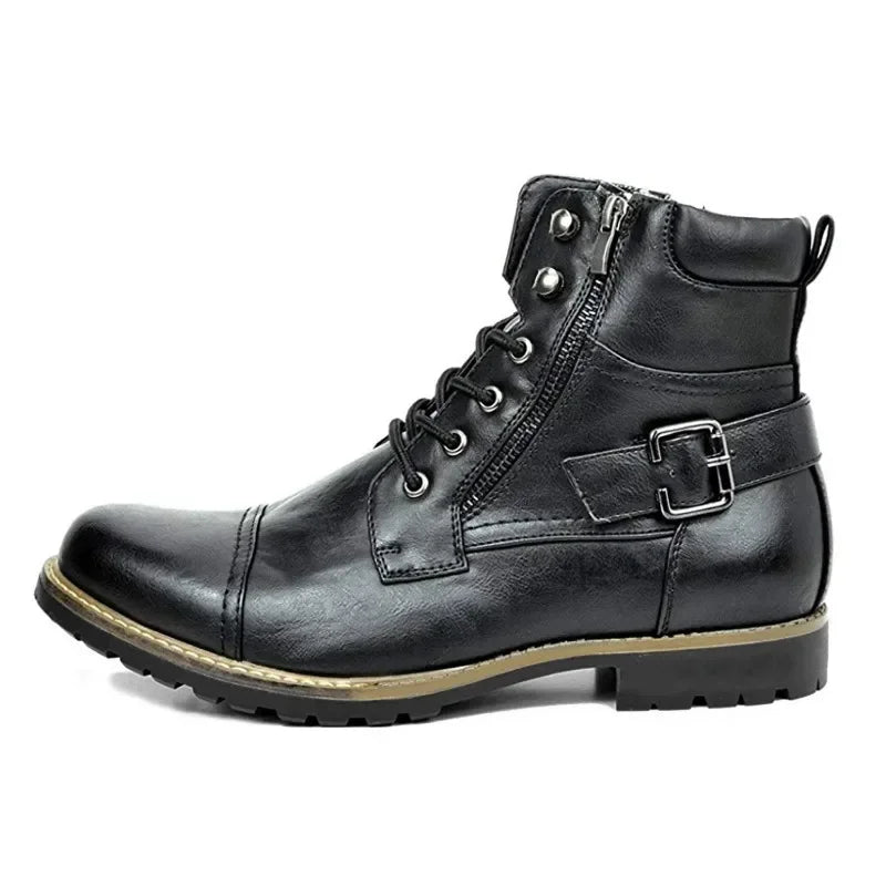 Phoenix | Leder Schnür-Stiefel