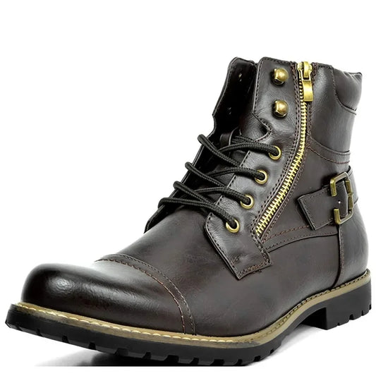 Phoenix | Leder Schnür-Stiefel
