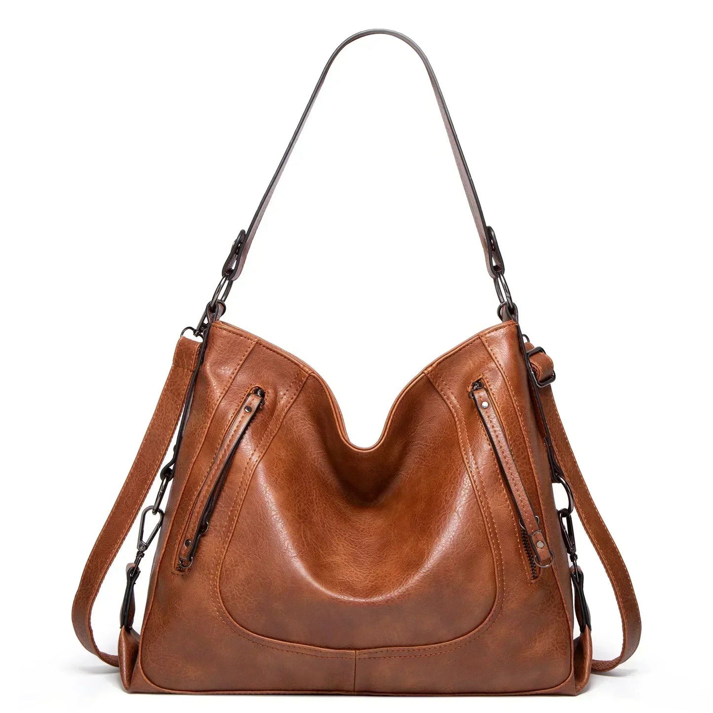 Sophia | Lässige Lederhandtasche