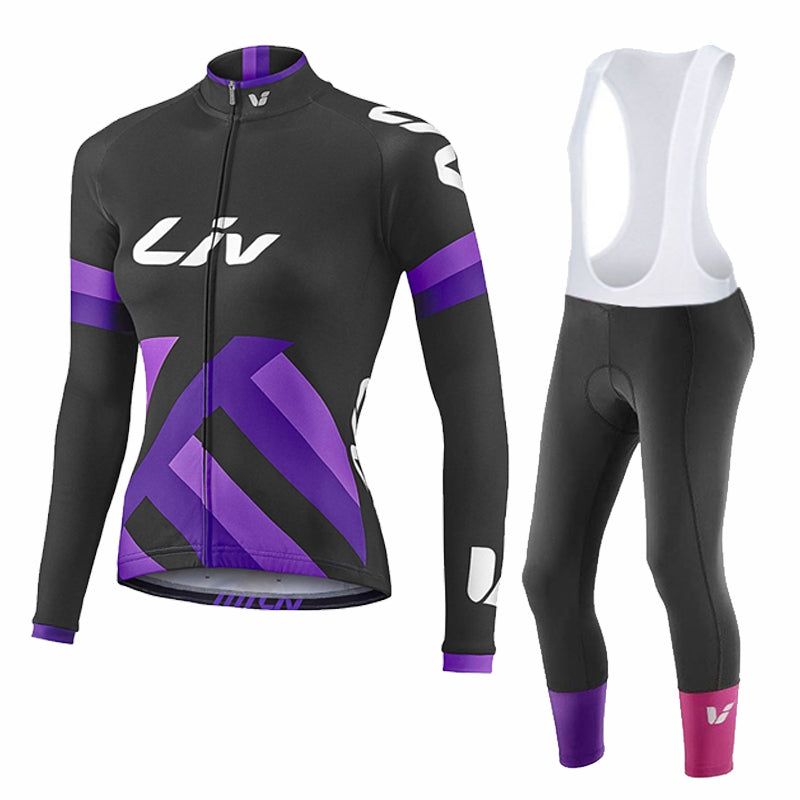 LIV V2 - PRO DAMEN WINTERFAHRRADSET MIT BIBS
