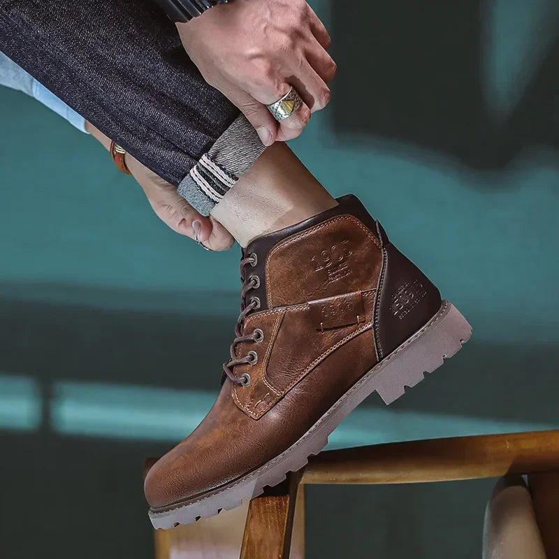 Kennedy | Kunstleder Stiefel