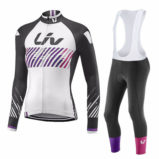 LIV V2 - PRO DAMEN WINTERFAHRRADSET MIT BIBS