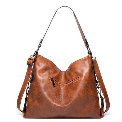 Sophia | Lässige Lederhandtasche