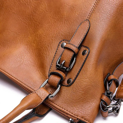 Victoria | Leder Schultertasche