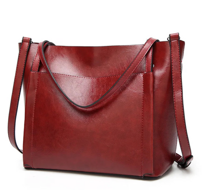 Phyllis | Leder Schultertasche