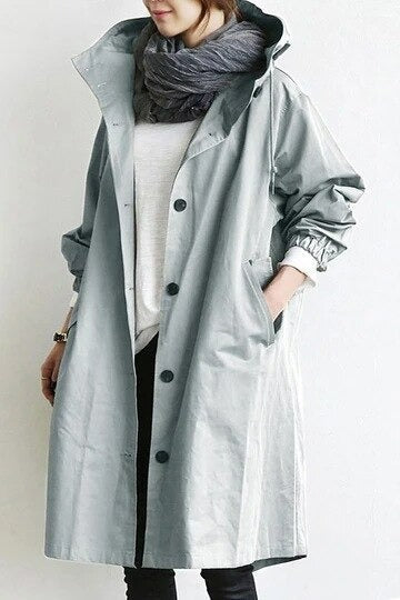 Mandy - Stylischer wasserdichter Trenchcoat