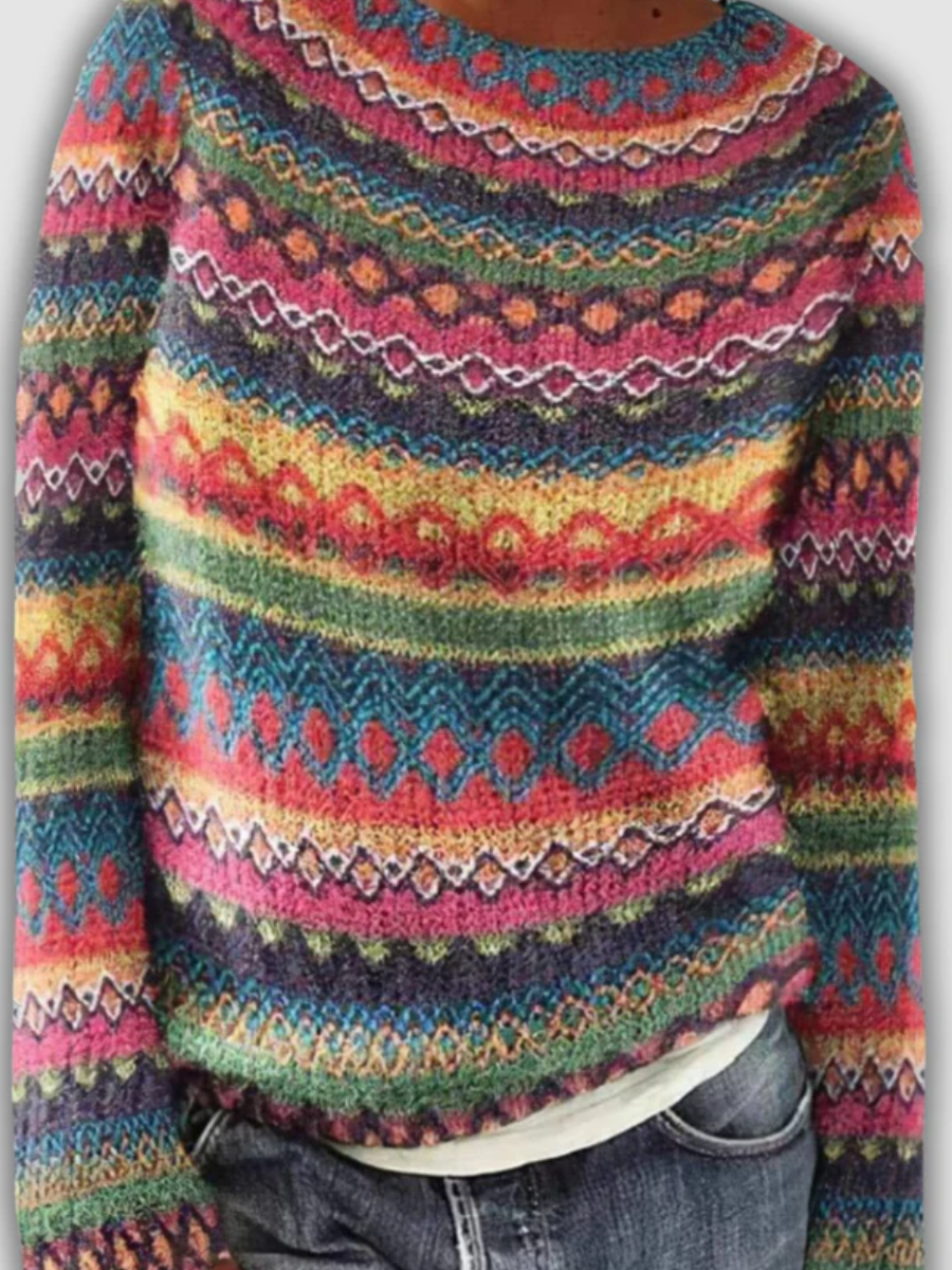 DALIA I GEMÜTLICHER RETRO PULLOVER