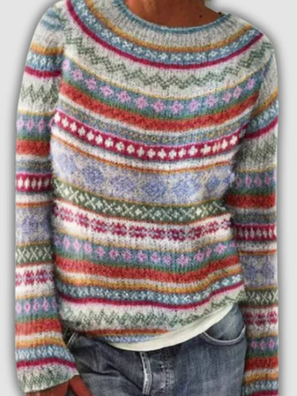 SALOME I STILVOLLER RETRO-PULLOVER
