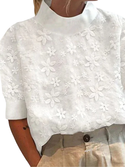 SABINE I KLASSISCHE BLUMENBLUSE