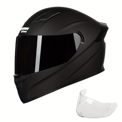 F-700 Motorradhelm - Matt Schwarz