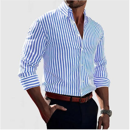 LEO I ELEGANTES GESTREIFTES HEMD