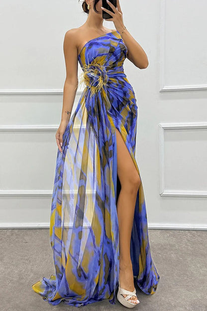 Mavis | Vibrantes Maxikleid