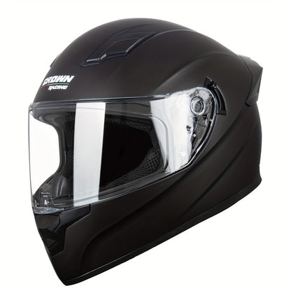 F-700 Motorradhelm - Matt Schwarz