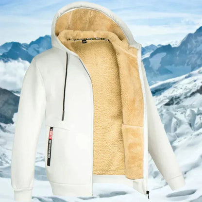 Arie – Winterjacke für Männer mit Kapuze und Fellkragen